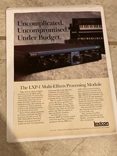 Pubblicità Lexicon LXP-1