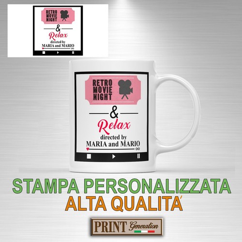 Tazza retro movie - , nome
