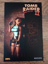 TOMB RAIDER II STARRING LARA CROFT / TOMB RAIDER 2 / POSTER PROMO DISPLAY