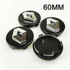 4x 60mm per Renault nero auto