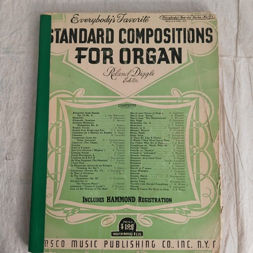 1941 musica per organo - musica,
