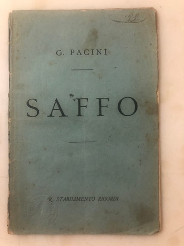 Rarissimo antico libretto