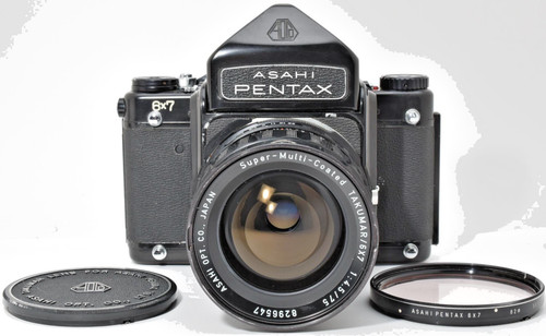 Pentax 6x7 eye level finder - eye,