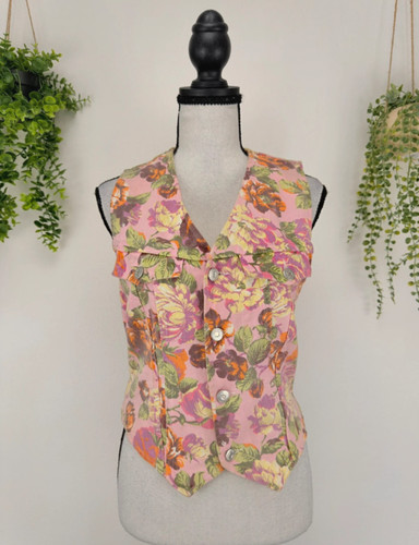 Gilet denim floreale - , uniform