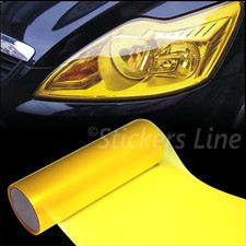Adhesive film headlights