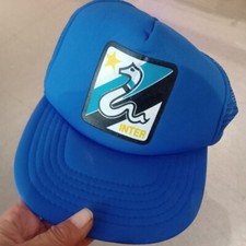 REAL RARE CAPPELLINO TAGLIA UNICA REGOLABILE PERFETTO INTER ANNI 80 BISCIONE !!!