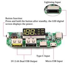 QC Dual USB Lithium Battery