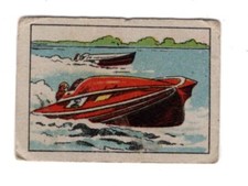 figurina anteguerra SPORT - MOTOSCAFO