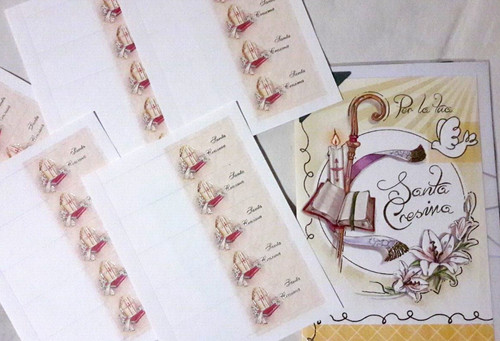 Biglietti bomboniere cresima - cresima, 5