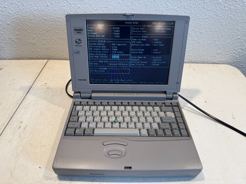 Retro toshiba satellite 100cs - retro,