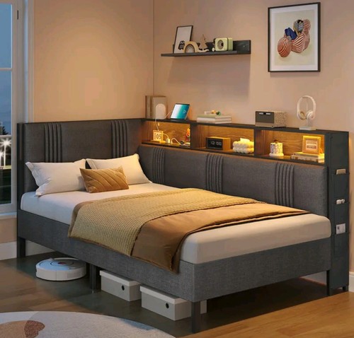 Hzuaneri letto imbottito - i,
