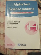 ALPHA TEST. SCIENZE MOTORIE. MANUALE DI PREPARAZIONE AA.VV. ALPHA TEST 2012 