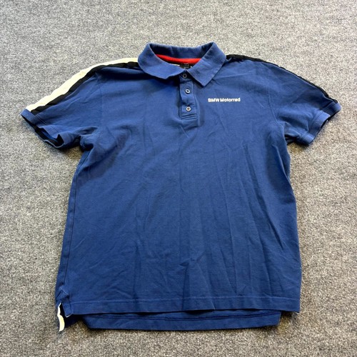 Polo bmw motorrad uomo blu - polo, xl