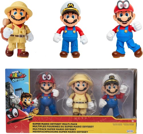 Super mario odyssey set - mario, 3