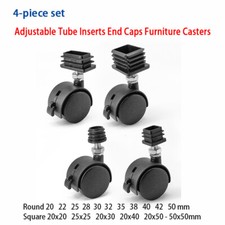 4 X Inserti Tubo Regolabili