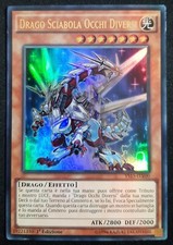 DRAGO SCIABOLA OCCHI DIVERSI Ultra Rara in Italiano (EXC) YS15-ITY00 YUGIOH