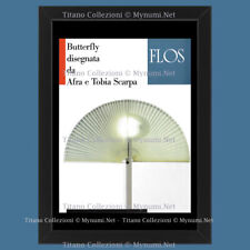 Anni '80  * Pubblicità Originale "Flos, Lampada Butterfly Di Afra e Tobia Scarpa