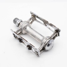 CAMPAGNOLO RECORD PISTA VINTAGE RIGHT PEDAL QUILL BIKE ALUMINIUM OLD TRACK 70S