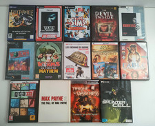 PC lot de 14 jeux pc fin 90