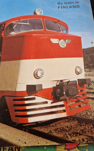Train finland booklet - finland,