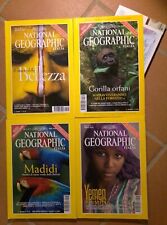 Lotto 4 riviste National Geographic 2000 - Gennaio Febbraio Marzo Aprile