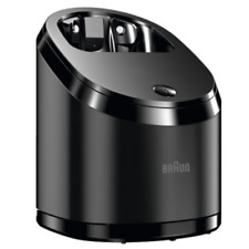 BRAUN Base di Pulizia e Ricarica per Rasoio Elettrico Barba Clean Charge 5430 S8