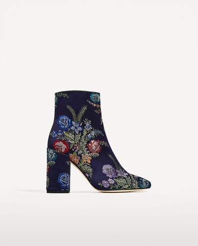 Stivali donna zara blu con - stivali,