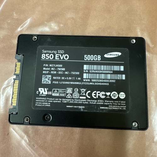Samsung 850 evo 500gb - evo,