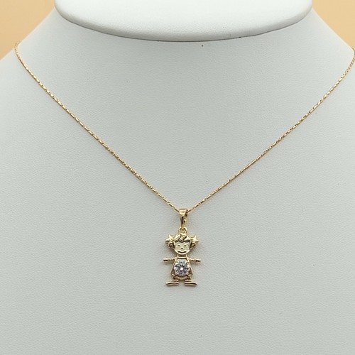 Gioielli placca oro kt - 18,