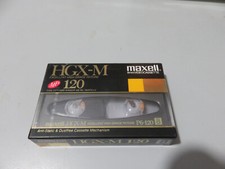 VHS - MAXELL HGX-M 120/240min