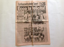La Gazzetta dello Sport 13 luglio 1982 Italia prima al Campionato mondiale