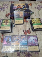 Lorcana TFC JAP | Lotto 95 carte MINT | 20 Foil + 4 SR + 1 Leggendaria  | Disney