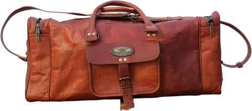 Borsa pelle borsone viaggio - pelle,