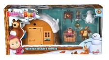 SIMBA MASHA E ORSO PLAYSET WINTER BEAR'S HOUSE CON ACCESSORI CASA SULLA NEVE
