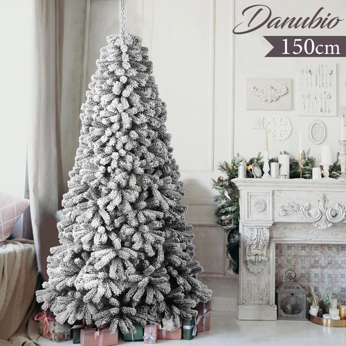 Albero natale innevato - albero,