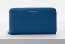EMPORIO ARMANI Blue Leather