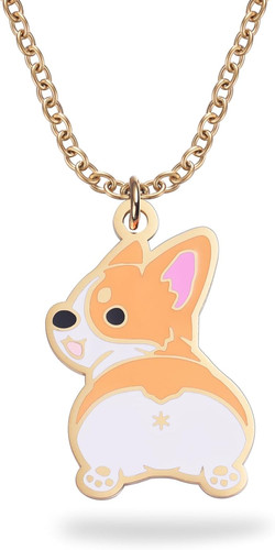 Collana con ciondolo forma - a,