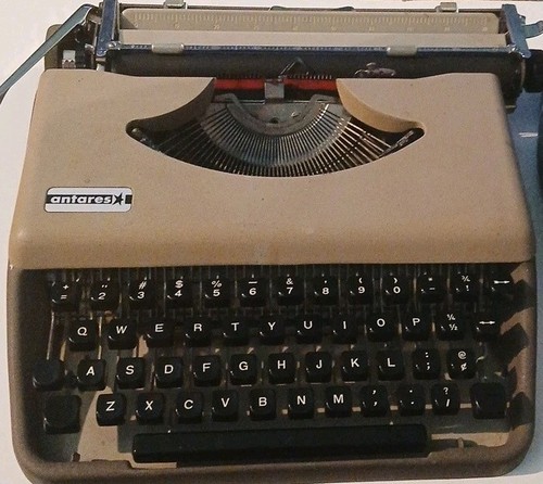 Macchina scrivere vintage - macchina, da
