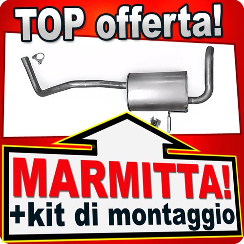 Silenziatore posteriore per - silenziatore,