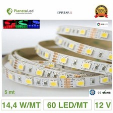 5 METRI STRISCIA 300 LED 5050 SMD RGB LUCE RGB ROSSO VERDE BLU PER INTERNO IP20
