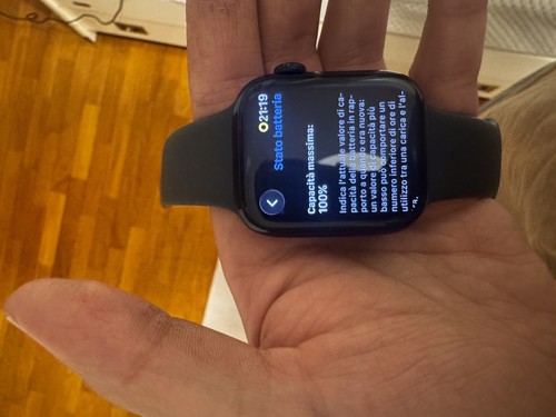 Apple watch serie 45mm - 9,