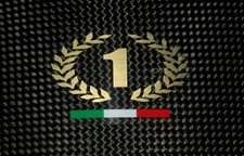 Ducati #1 Ghirlanda Adesivi