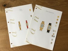 Used - Catalog Sheets Cartier