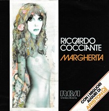 RICCARDO COCCIANTE - Margherita - 7'' / 45 giri PROMO Ariston 1976 RCA Italy