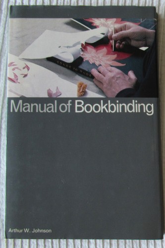 Manual bookbinding by - of,