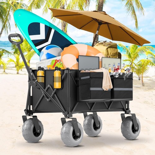 Carro spiaggia con ruote - da,