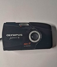 Olympus µ[mju:]-II nera – 35 mm f/2.8 All Weather – RARA da collezione