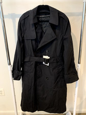 Trench coat uomo 42R blu navy