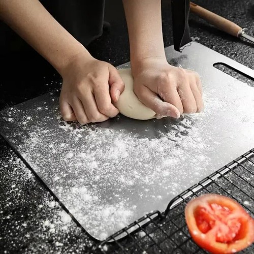 Doppio lato tagliere - tagliere, acciaio