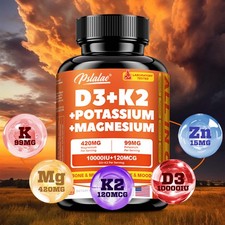 Vitamina D3 + K2 + Potassio +